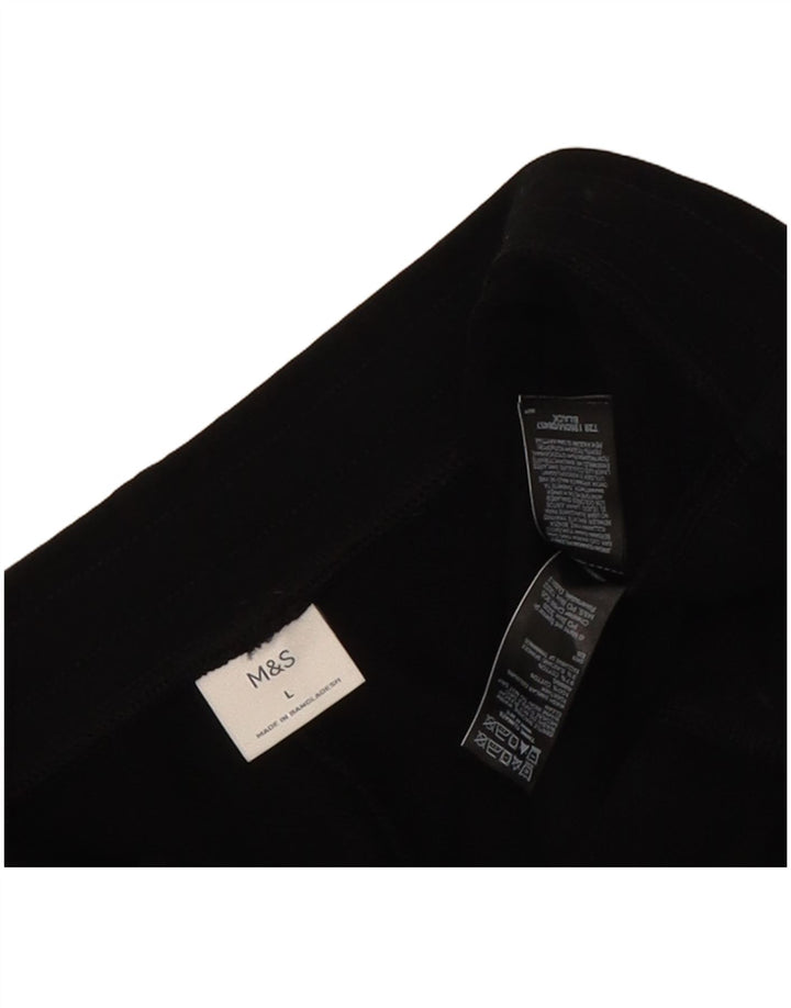 Marks & Spencer Mens Sport Shorts Large Black Cotton