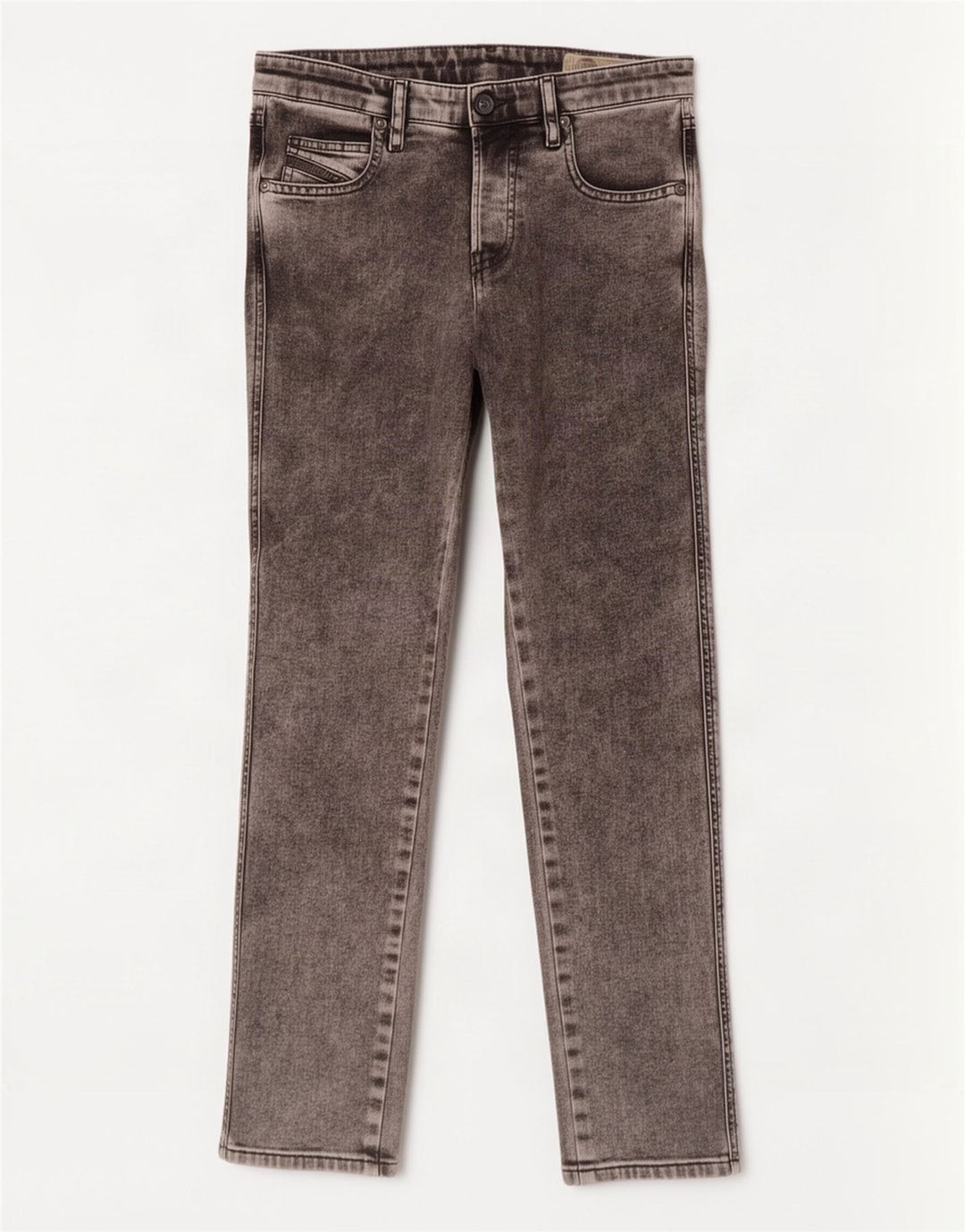 Jeans slim da donna Diesel W27 L26 cotone grigio