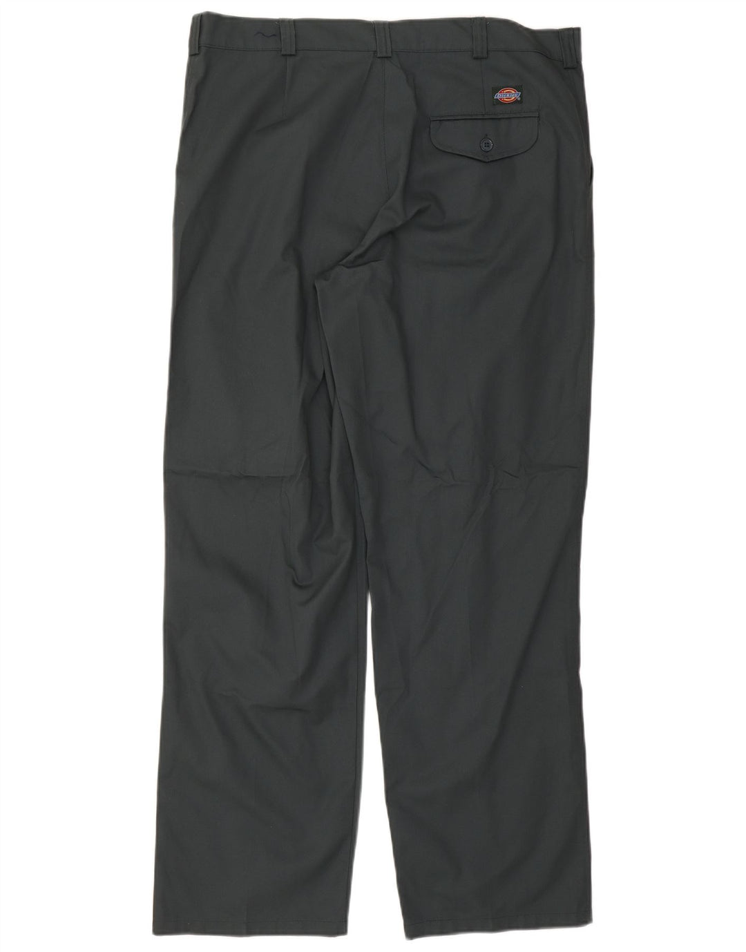 Dickies Mens Straight Chino Trousers W40 L30 Green Polyester