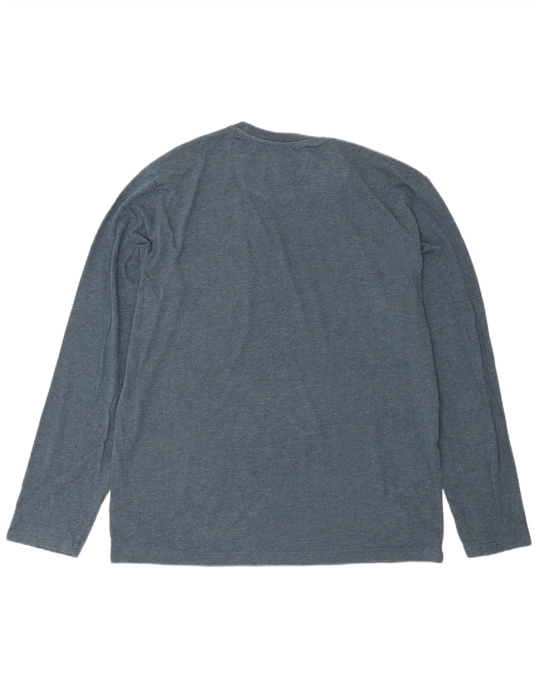 Penguin Herren-Oberteil, langärmelig, groß, Blau, Colourblock-Baumwolle