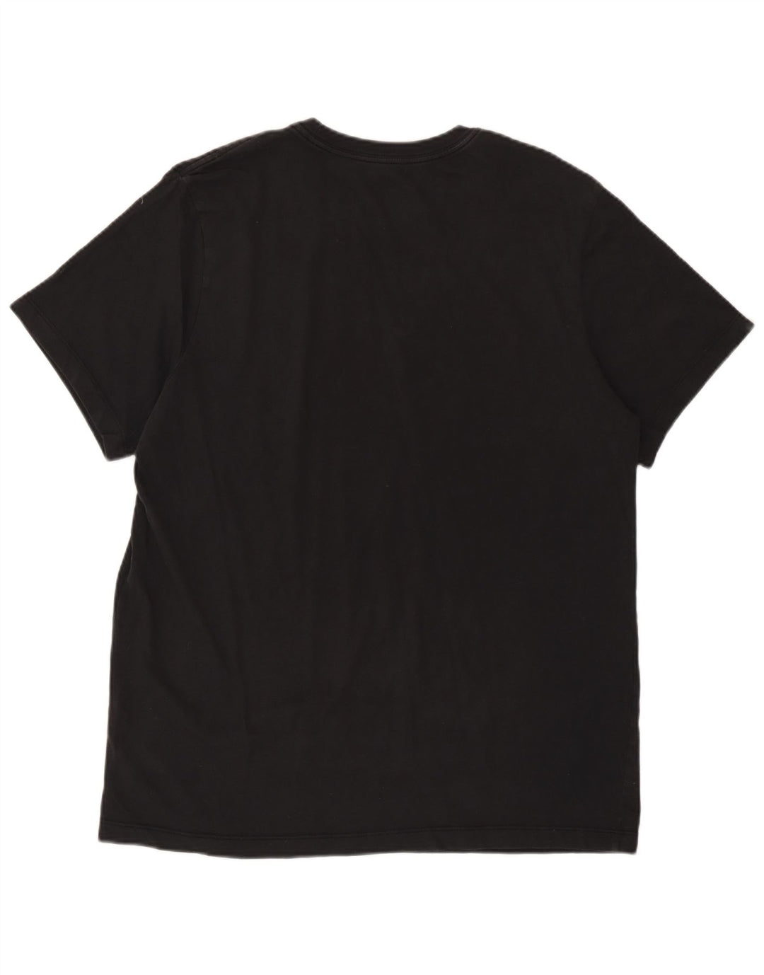 Nike Mens Graphic T-Shirt Top Large Black Cotton