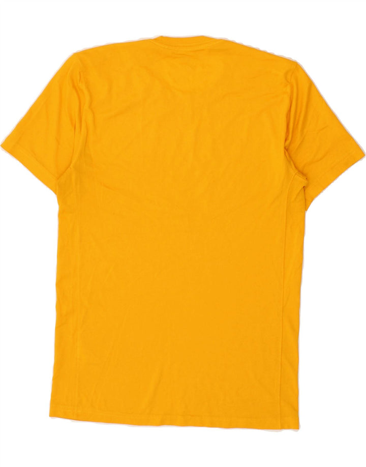 NIKE Mens Dri Fit Graphic T-Shirt Top Small Yellow Polyester Vintage Nike and Second-Hand Nike from Messina Hembry 