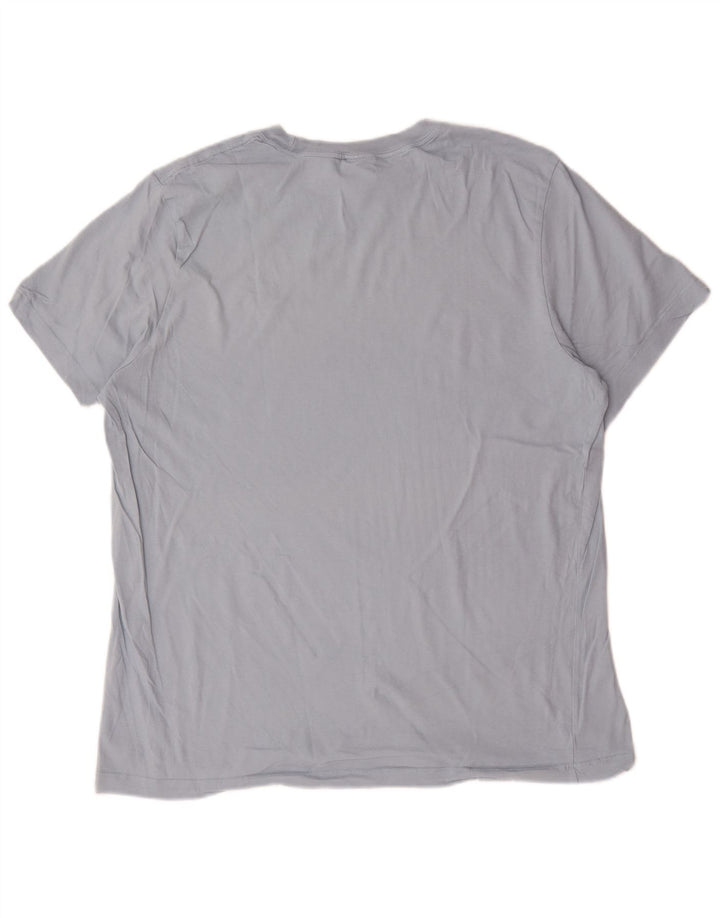 Nike Mens T-Shirt Top XL Blue Cotton