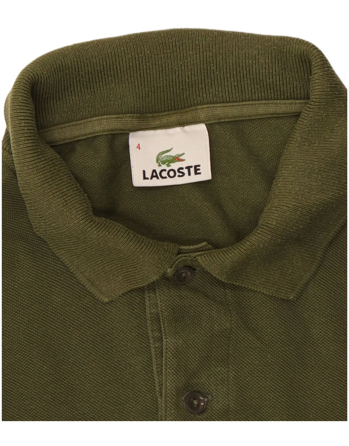 Lacoste Herren Poloshirt Größe 4 Medium Khaki