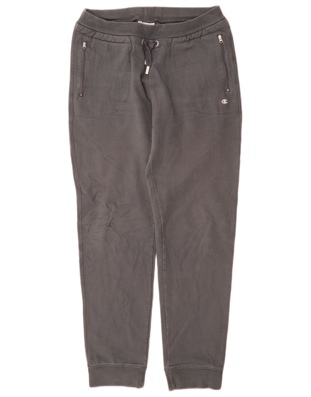 Champion Mens Tracksuit Trousers Joggers Large Grey Cotton