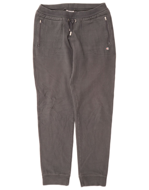 Pantaloni da tuta da uomo Champion Joggers grandi in cotone grigio