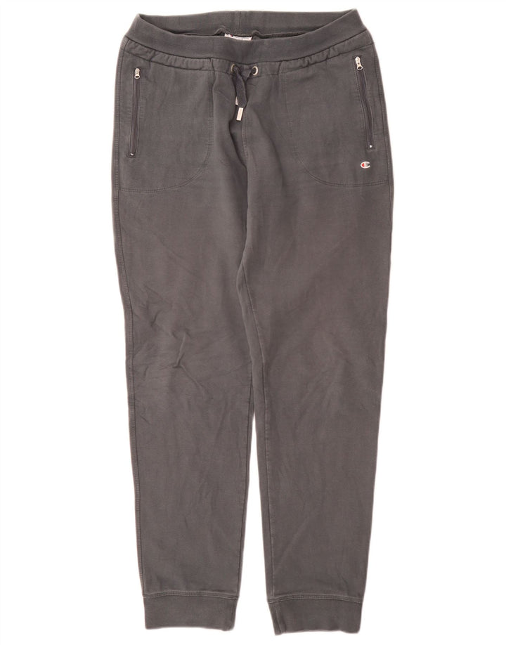 Champion Mens Tracksuit Trousers Joggers Large Grey Cotton