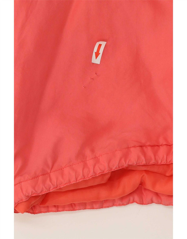 Vintage Womens Windbreaker Jacket UK 18 XL Pink Silk