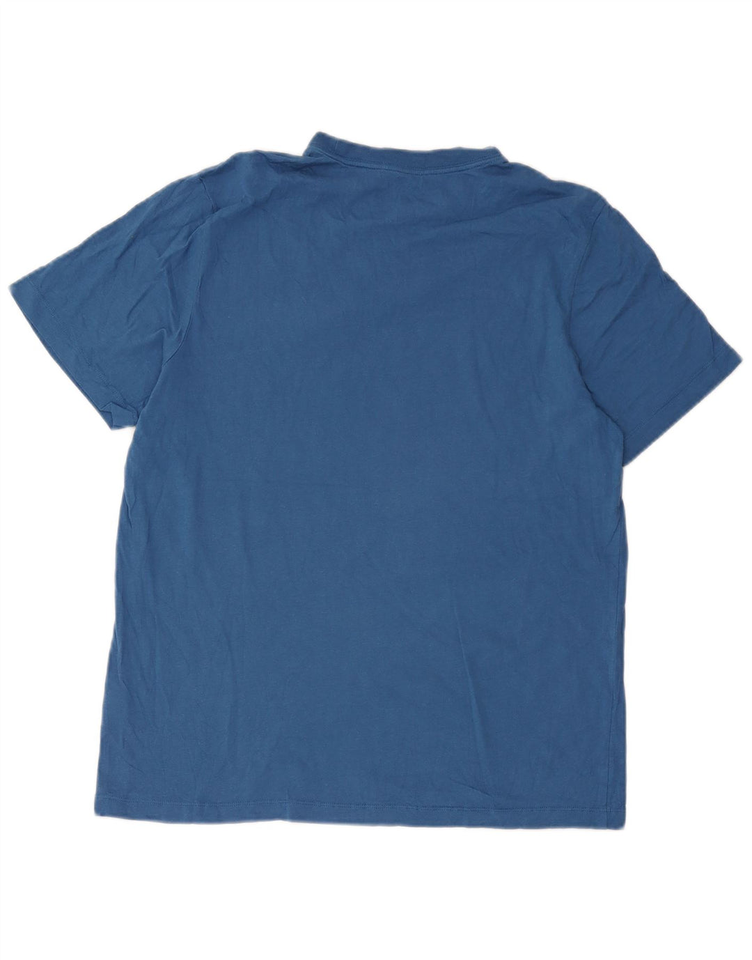 Nike Mens T-Shirt Top Large Blue Cotton