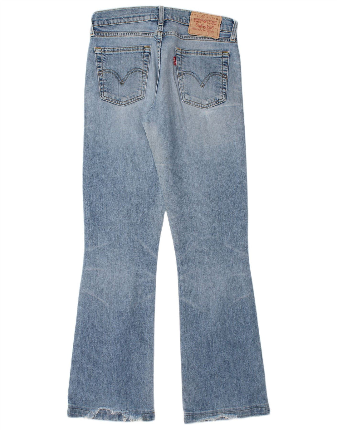 Levi's Damen Bootcut Jeans W30 L32 Blaue Baumwolle