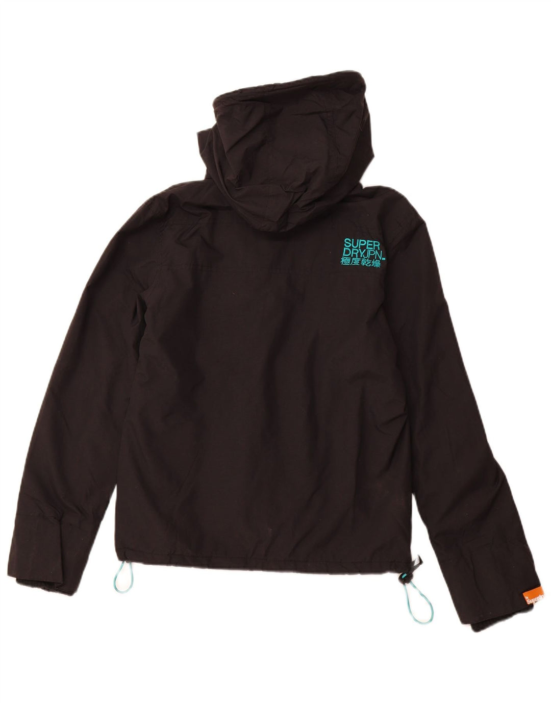 SUPERDRY Damska kurtka wiatrówka The Windcheater UK 14, średnia czarna