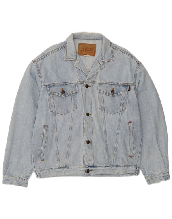 Casucci muška traper jakna UK 40 Large Blue Cotton