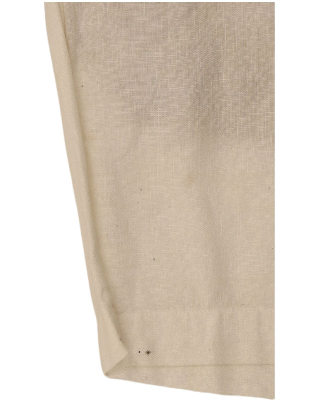 Pantaloncini chino da donna Zara piccoli W30 lino bianco
