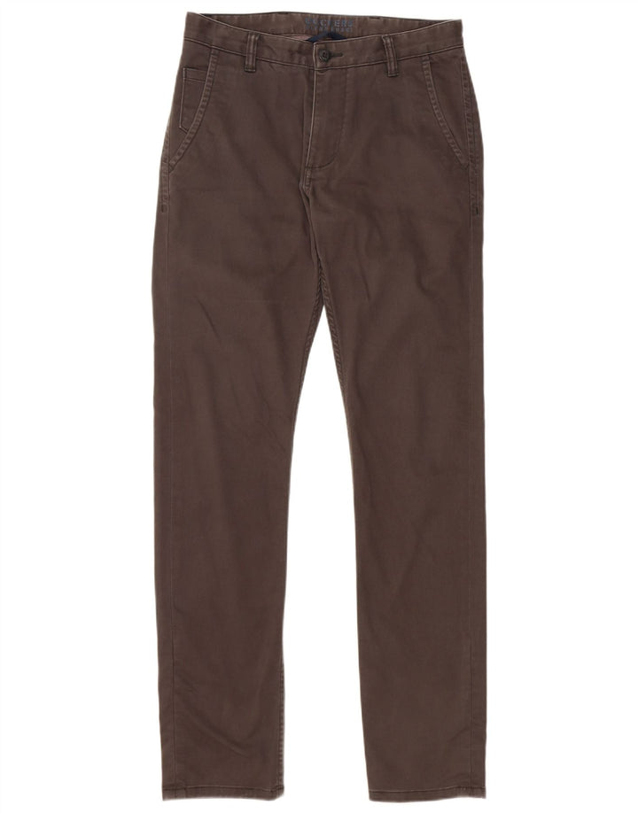DOCKERS Mens Slim Chino Trousers W29 L32 Grey Cotton