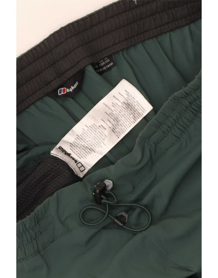 Champion Herren Cargo-Trainingshose XL, grünes Polyamid
