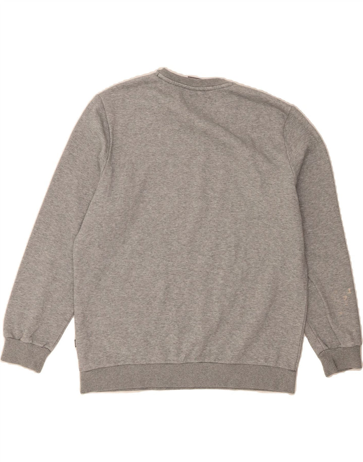 PUMA Mens Sweatshirt Jumper Large Grey Cotton Vintage Puma and Second-Hand Puma from Messina Hembry 