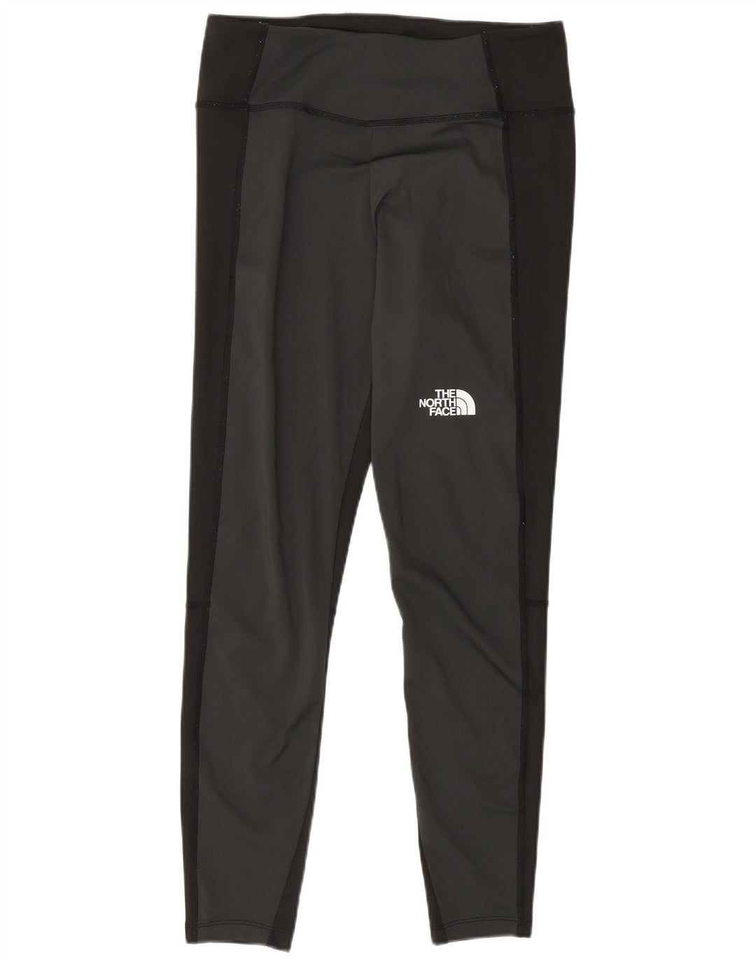 The North Face Leggings Femme UK 12 Polyester Colorblock Gris Moyen