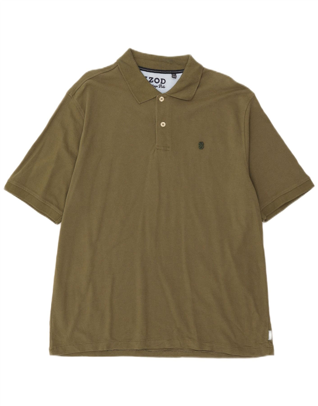 Izod Polo Heritage Homme Grand Kaki Coton