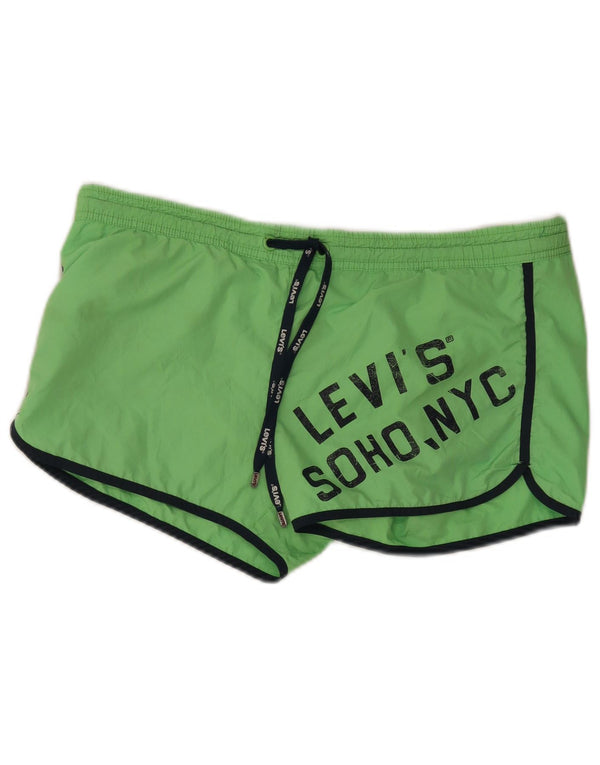 Levi's Mens Graphic Bañador Shorts Grande Poliéster Verde