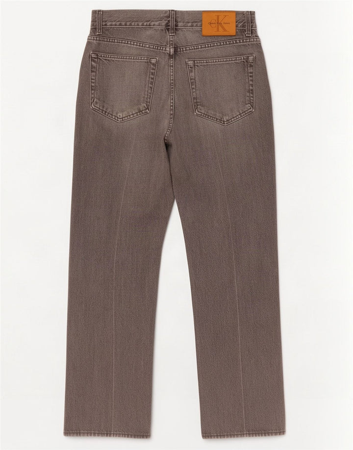 Мужские прямые джинсы Calvin Klein W30 L31 серые