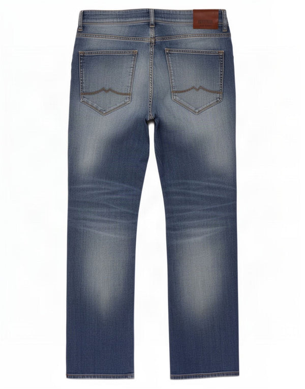 Jeans dritti da uomo Mustang Michigan W33 L32 Blu
