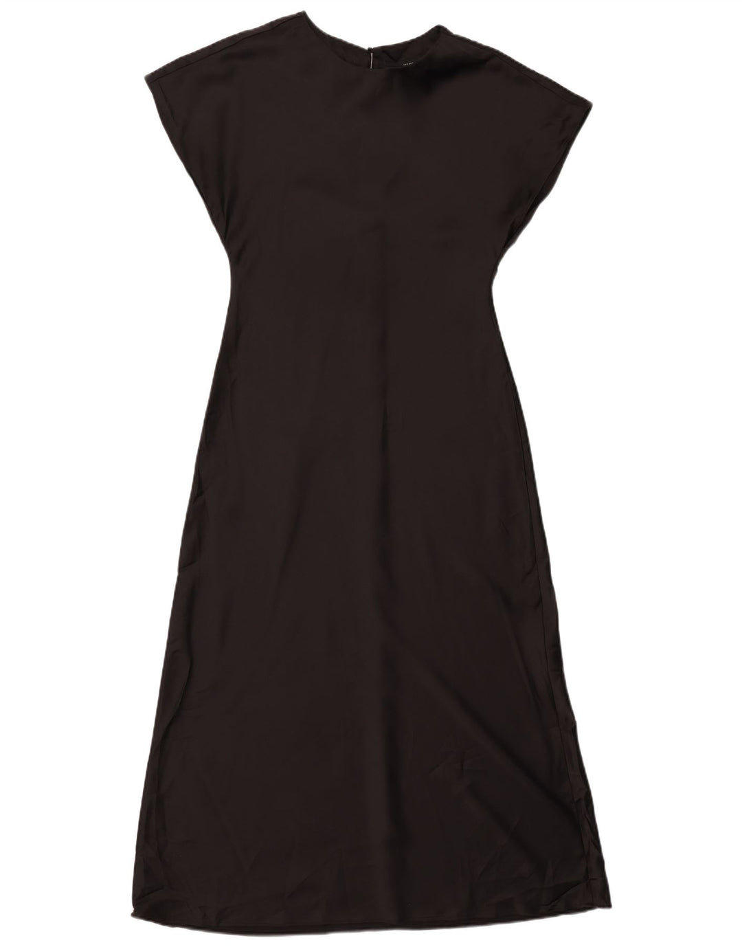Zara Dame Maxi Dress UK 12 Medium Sort Polyester