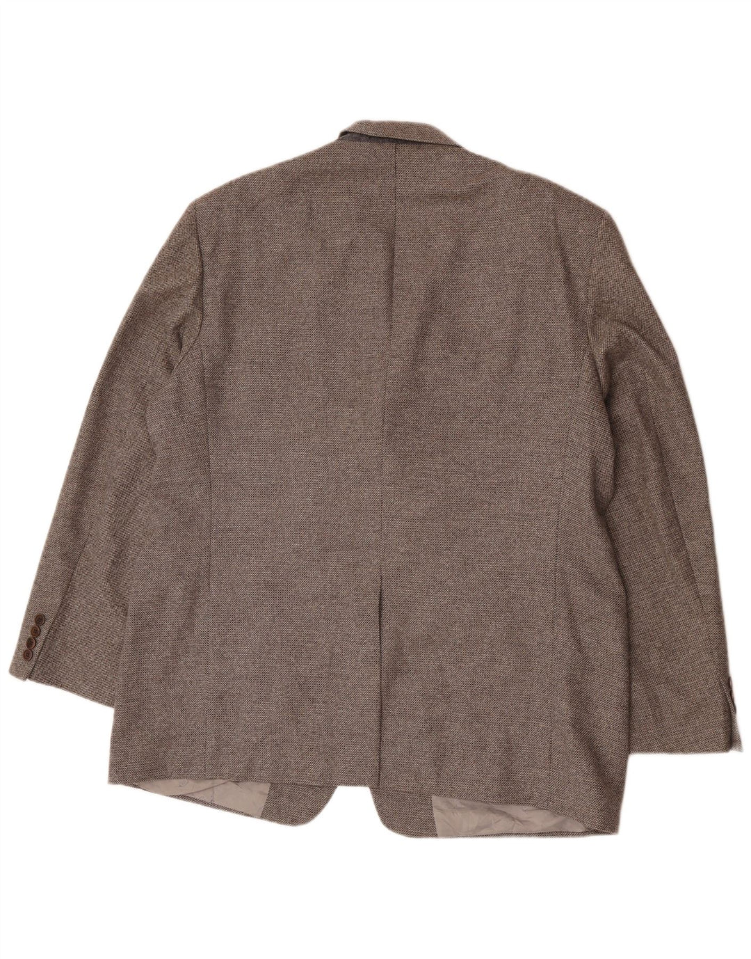 Marks & Spencer Mens 3 Button Blazer Jacket UK 46 XL Grey Wool