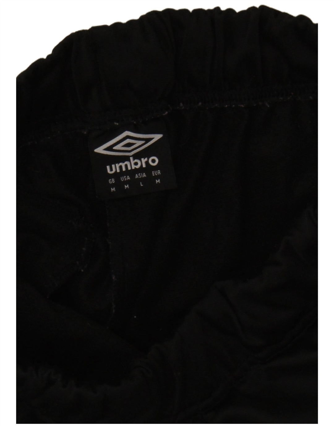 UMBRO Mens Graphic Tracksuit Trousers Medium  Black Polyester