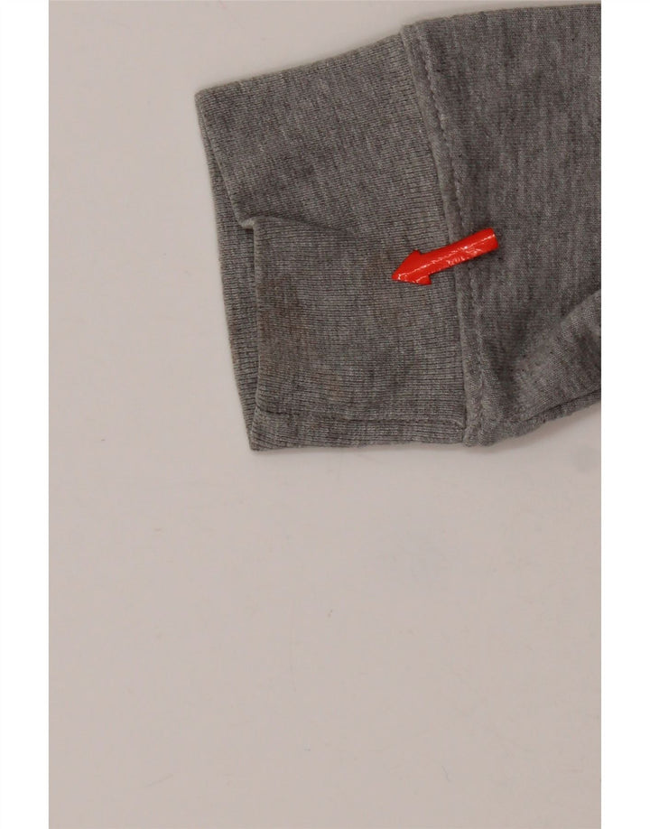 Zara Mens Sweatshirt Jumper Large Multicoloured Colourblock Cotton