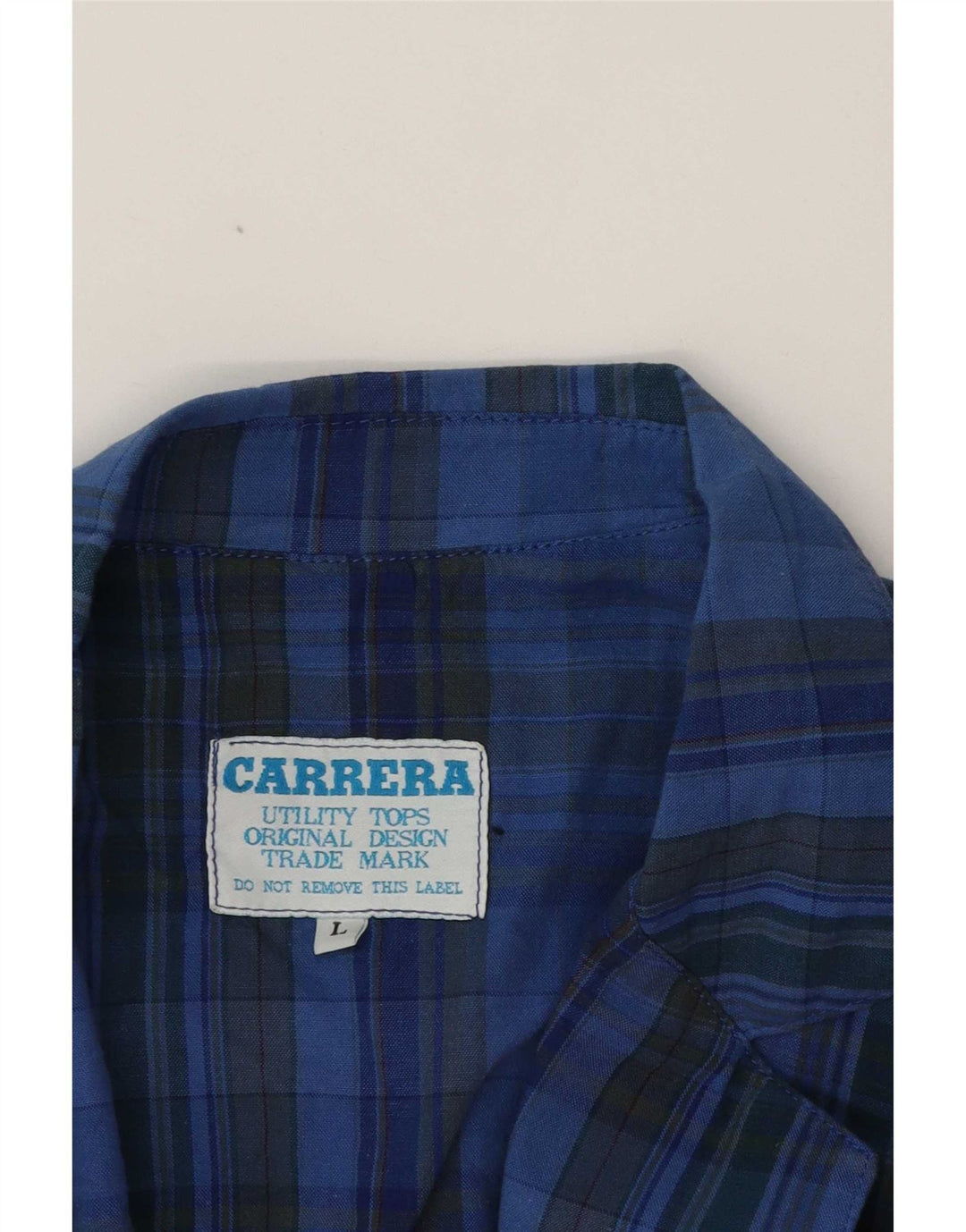 Carrera Mens 2 Button Blazer Jacket UK 40 Large Blue Check