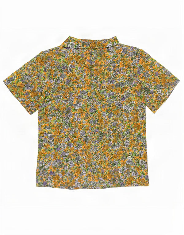 Blusa feminina manga curta Magic US 3 pequena floral multicolorida