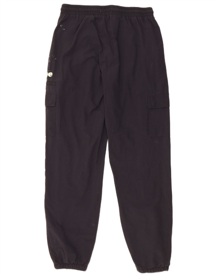 Ellesse Mens Cargo Tracksuit Trousers Joggers Large  Black Nylon