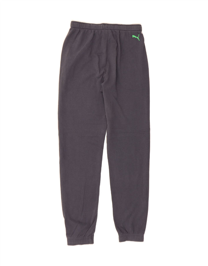 PUMA Mens Graphic Tracksuit Trousers Joggers Medium  Grey Cotton Vintage Puma and Second-Hand Puma from Messina Hembry 