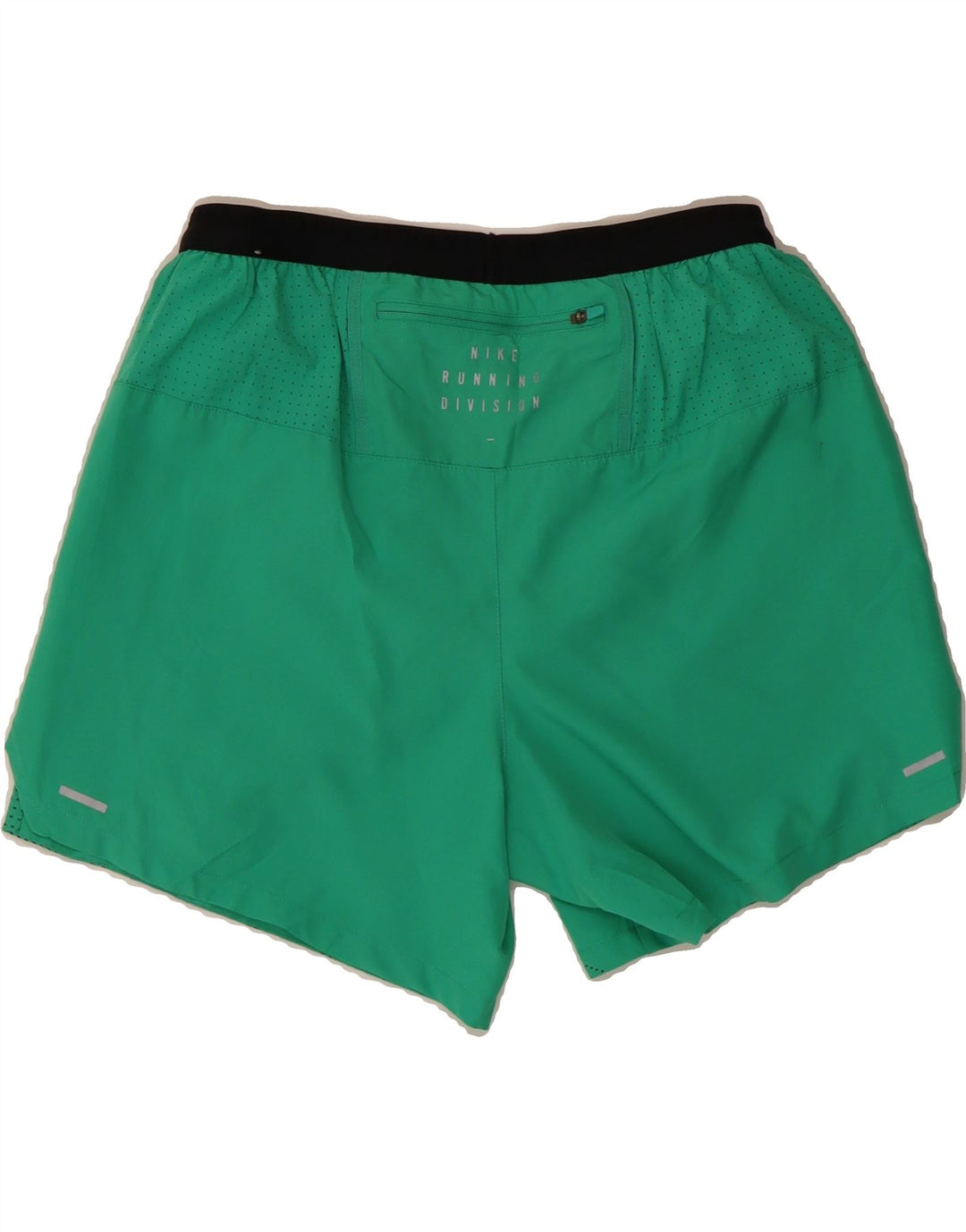 NIKE Womens Dri Fit Sport Shorts UK 14 Medium Green Polyester Vintage Nike and Second-Hand Nike from Messina Hembry 