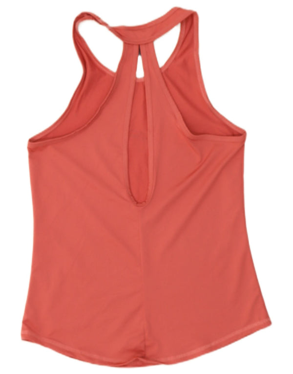Nike Damen Graphic T-Shirt Top UK 12 Mittelrosa
