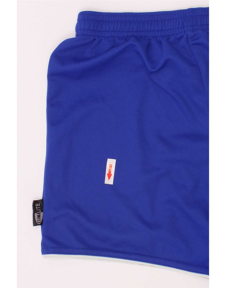 Adidas Jungen Climalite Sport Shorts 9-10 Jahre Blau Polyester