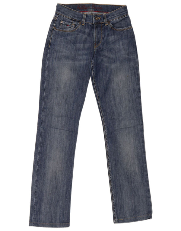 Tommy Hilfiger Damen Straight Jeans W26 L30 Blau