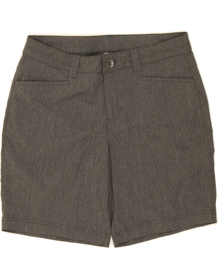 EDDIE BAUER Womens Casual Shorts US 10 Large W32 Grey Nylon Vintage Eddie Bauer and Second-Hand Eddie Bauer from Messina Hembry 