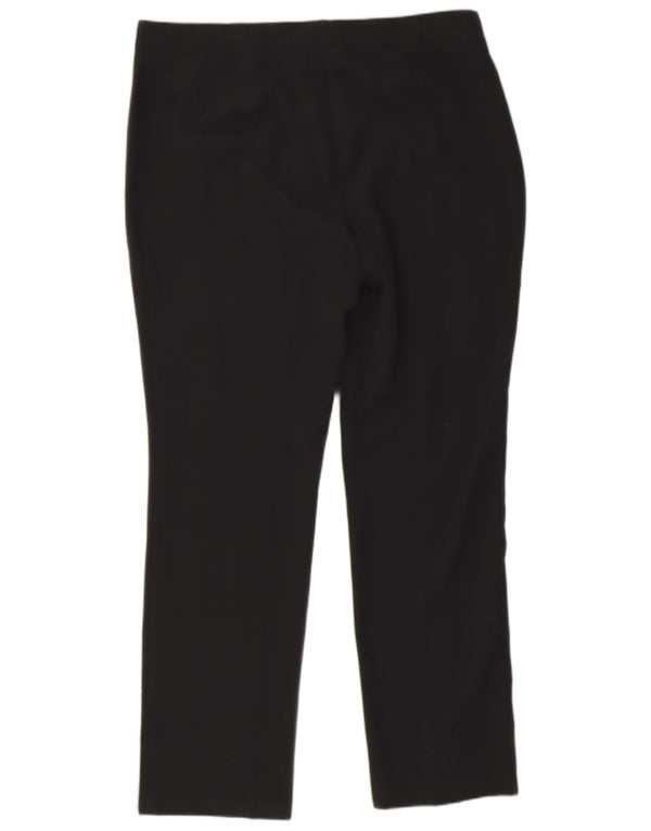 Marks & Spencer Pantalon décontracté slim pour femme UK 16 Large W36 L30 Noir