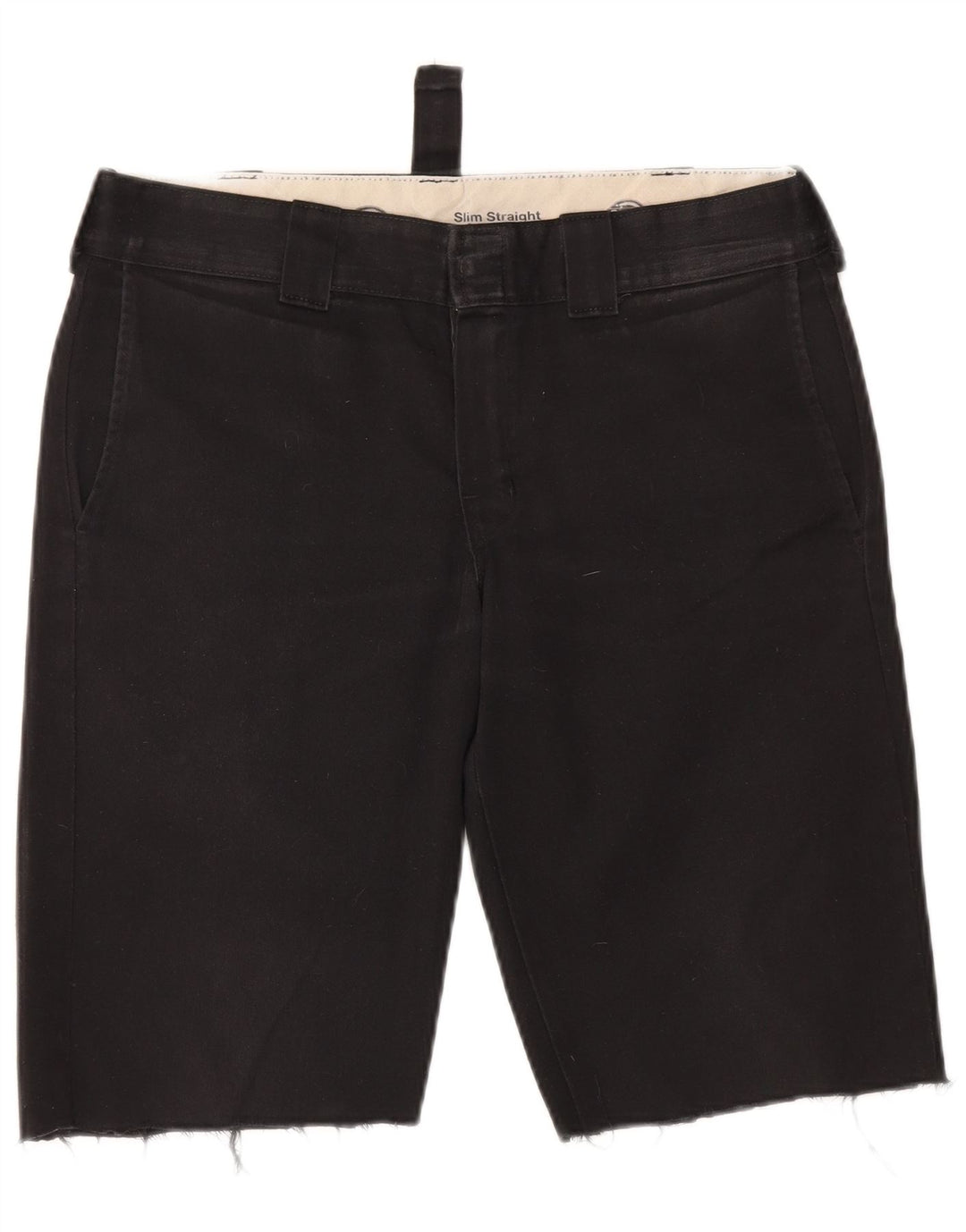Pantaloni scurți chino subțiri pentru bărbați Dickies W32 Poliester mediu negru