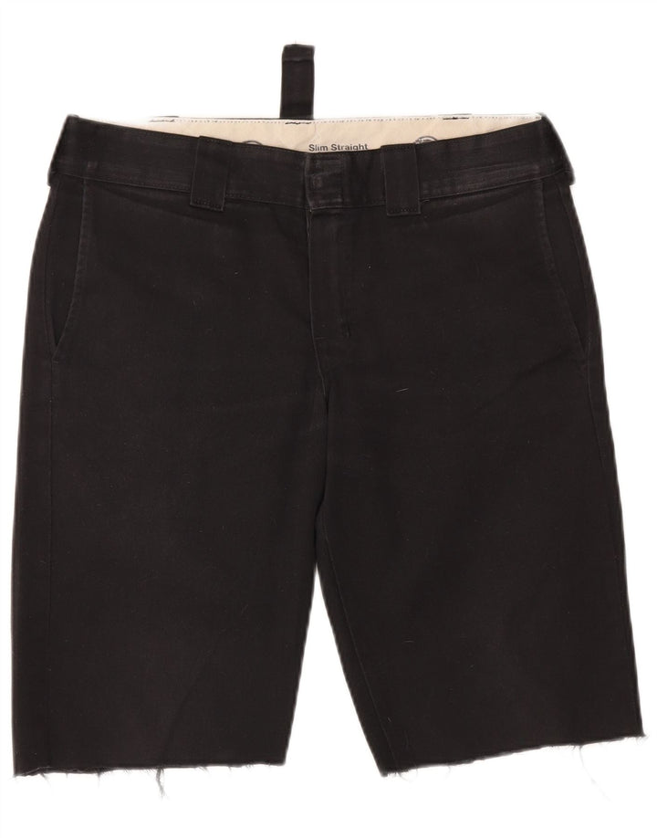 Pantaloni scurți chino subțiri pentru bărbați Dickies W32 Poliester mediu negru