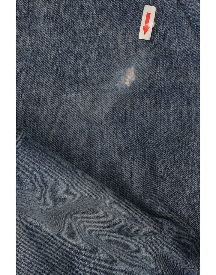 Levi's Herre 501 lige jeans W33 L36 blå bomuld