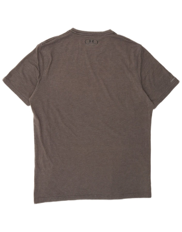 Under Armour Męski T-shirt Top XL Szary Poliester
