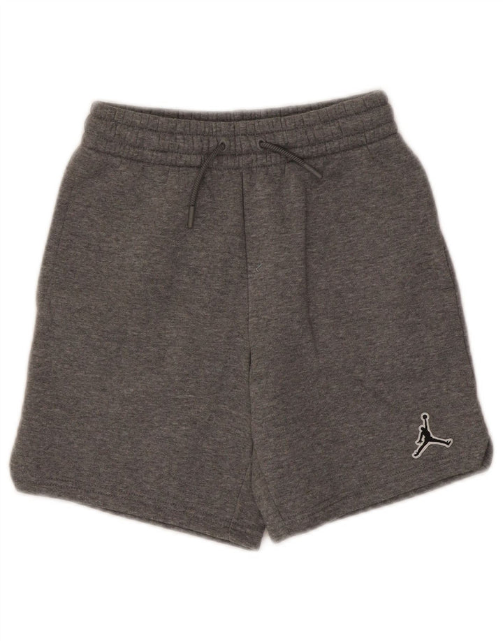 Jordan Boys Sport Shorts 10-11 Years Medium Grey Cotton