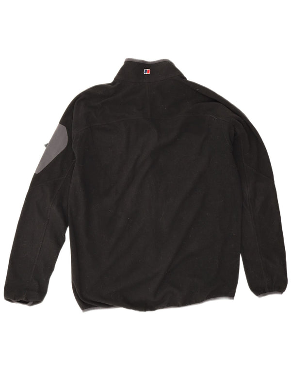 Μπουφάν Berghaus Mens Fleece UK 38 Medium Black Polyester