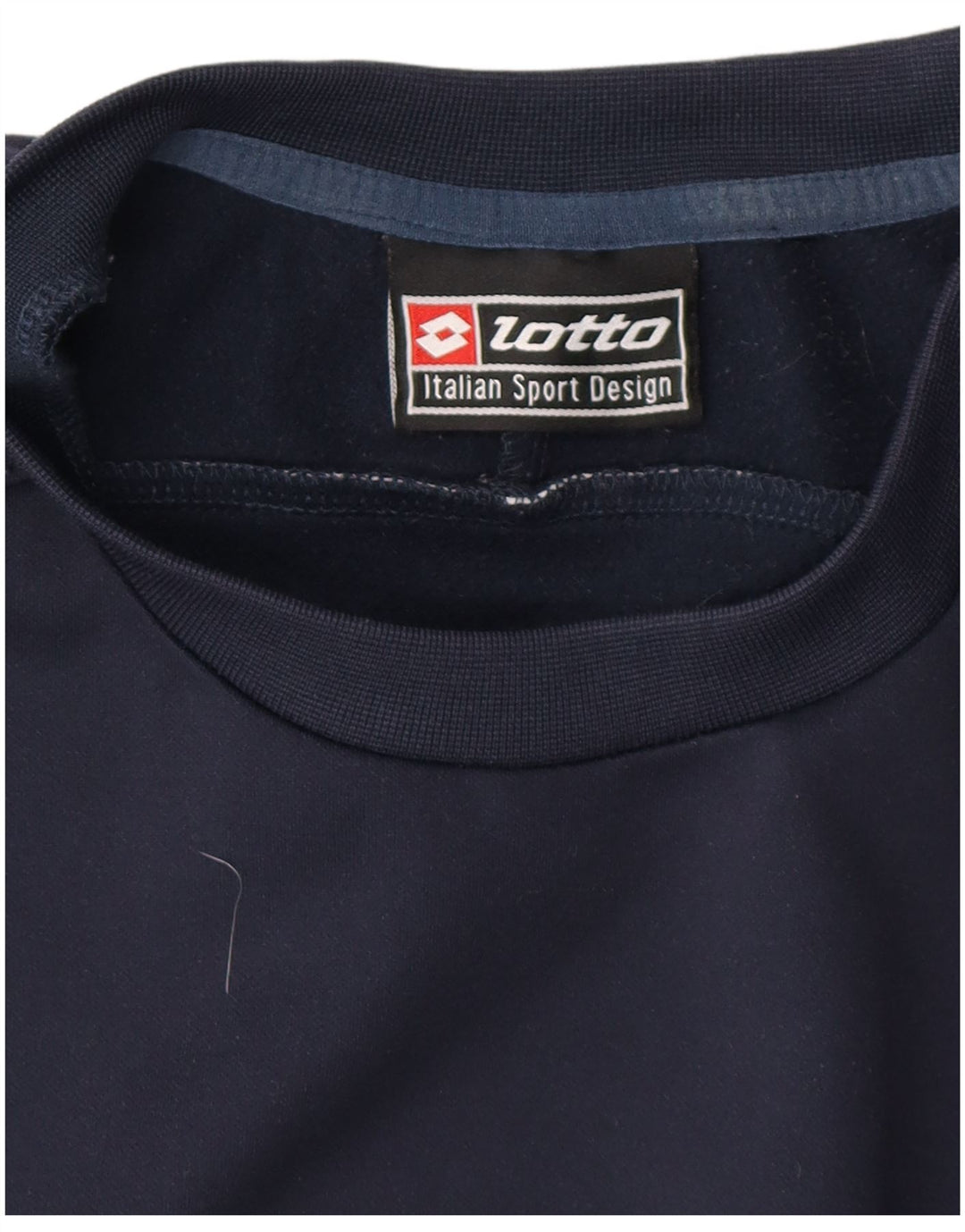 LOTTO Mens Graphic Sweatshirt Jumper Medium Navy Blue