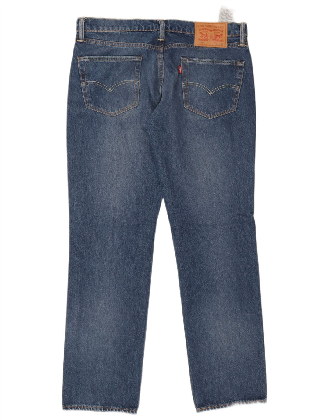 Levi's Mens 511 Slim Jeans W34 L32 Blue Cotton