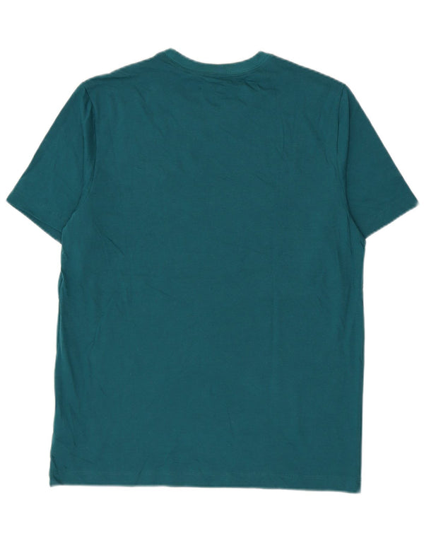 Nike Mens T-Shirt Top Medium Green Cotton