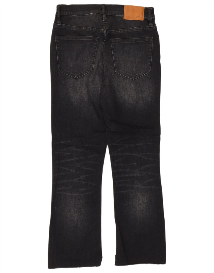 Jeans cropped da donna J. CREW W26 L23 cotone nero