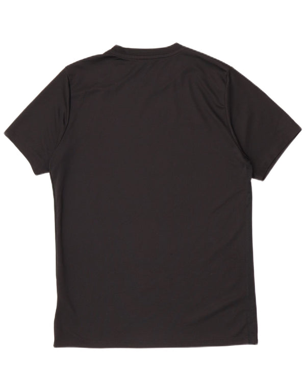 Nike Herren Dri Fit T-Shirt Top Large Schwarz Polyester